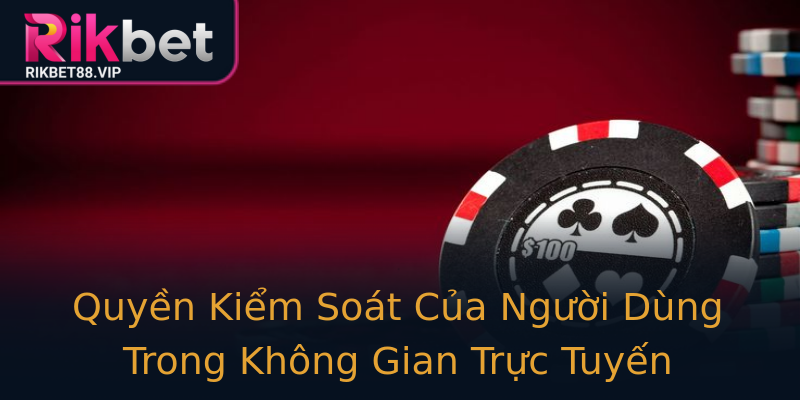 Quyền Kiểm Soát Của Người Dùng Trong Không Gian Trực Tuyến Quyền Kiểm Soát Của Người Dùng Trong Không Gian Trực Tuyến